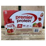 Premier Protein Strawberries & Cream 15-Pack
