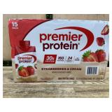 Premier Protein Strawberries & Cream 15-Pack