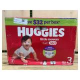 Huggies Little Movers Size 3 Diapers 192 Ct