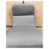 Gray Patio Chair Cushion