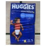 Huggies Overnites Size 5 Diapers, 50 Count