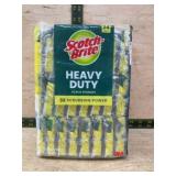 Scotch-Brite Heavy Duty Scrub Sponges 24 Pack