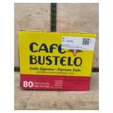 Cafe Bustelo Espresso Style Coffee Pods 80 Ct