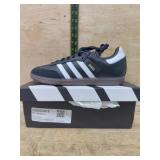 Adidas Samba J Black White Sneakers, Size 6