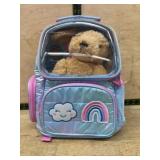 Pet Carrier Backpack with Plush Dog