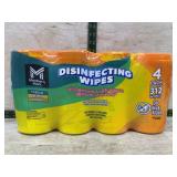 Disinfecting Wipes 4 Pack, 312 Wipes