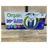 Orgain Clean Protein Shake 12-Pack