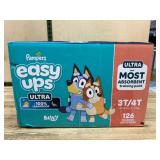 Pampers Easy Ups Ultra 3T/4T 126 Count