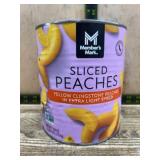 Sliced Yellow Clingstone Peaches 104 oz