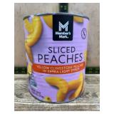 Sliced Yellow Clingstone Peaches 104 oz