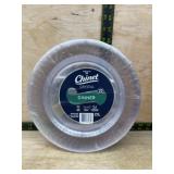 Chinet Crystal 20-Count Plastic Dinner Plates