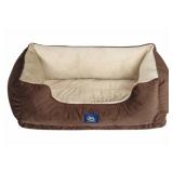 Serta Orthopedic Pet Bed, Brown