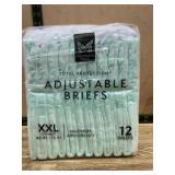 Adjustable Briefs XXL 12 Count