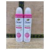 Dove Invisible Clear Finish Deodorant Duo