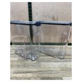 Rubbermaid Clear Plastic Storage Containers