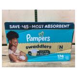Pampers Swaddlers N Diapers 174 Count