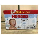 Huggies Snug & Dry Diapers Size 5 186 Ct