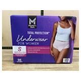 Total Protection Underwear for Women S 96 Ct