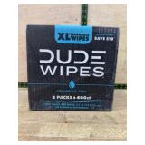 Dude Wipes XL Flushable Wipes 8 Packs