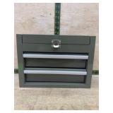 Metal Tool Chest With Two Drawers