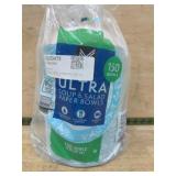 Ultra Soup & Salad Paper Bowls, 150 Count