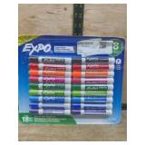 Expo Chisel Tip Dry Erase Markers 18-Pack