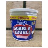 Dubble Bubble Gum Tub, 380 Pieces