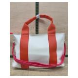 Mahjong Set in Red and White Tote Bag