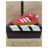 Adidas VL Court 3.0 Red Sneakers, Size 8 US