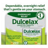 Dulcolax Laxative 200 Tablets Black