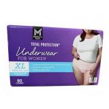 Total Protection Underwear for Women XL 80 Ct