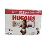 Huggies Skin Essentials Diapers Size 2, 168 Count