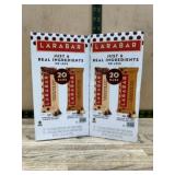 Lï¿½RABAR Chocolate Chip Cookie Dough Bars 2-Pack