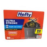 Hefty Ultra Strong 33 Gallon Trash Can Liners 90 C