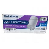 Marathon Centerpull Premium Paper Towels 6 Rolls