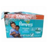 Pampers Complete Clean Baby Wipes, Box Not Full