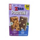 CLIF ZBar Protein Snack Bars Variety Pack 24ct