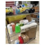 Cleaning and Household Supplies, As Is (Rack Not I