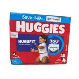Huggies HuggFit Diapers Size 4 160 Count