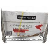 Multipurpose Letter Size White Paper 5000 Sheets