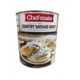 Chef-mate Country Sausage Gravy 6 lb 9 oz Can