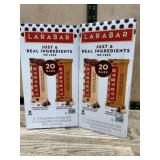 Lï¿½RABAR Chocolate Chip & Peanut Butter Bars, 2 Box