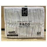 Total Protection Pads for Women 64 Count