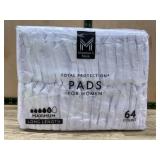 Total Protection Pads for Women, 64 Count