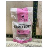 Vital Essentials Freeze-Dried Chicken Hearts Dog T