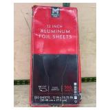 12 Inch Aluminum Foil Sheets 500 Count