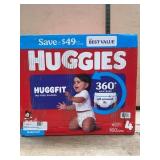 Huggies Size 4 160-Count Diapers Box