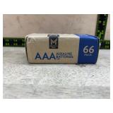 AAA Alkaline Batteries 1.5V 66 Pack