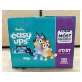 Pampers Easy Ups Ultra 4T/5T 105 Training Underwea