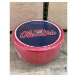85 Ole Miss Red Paper Plates